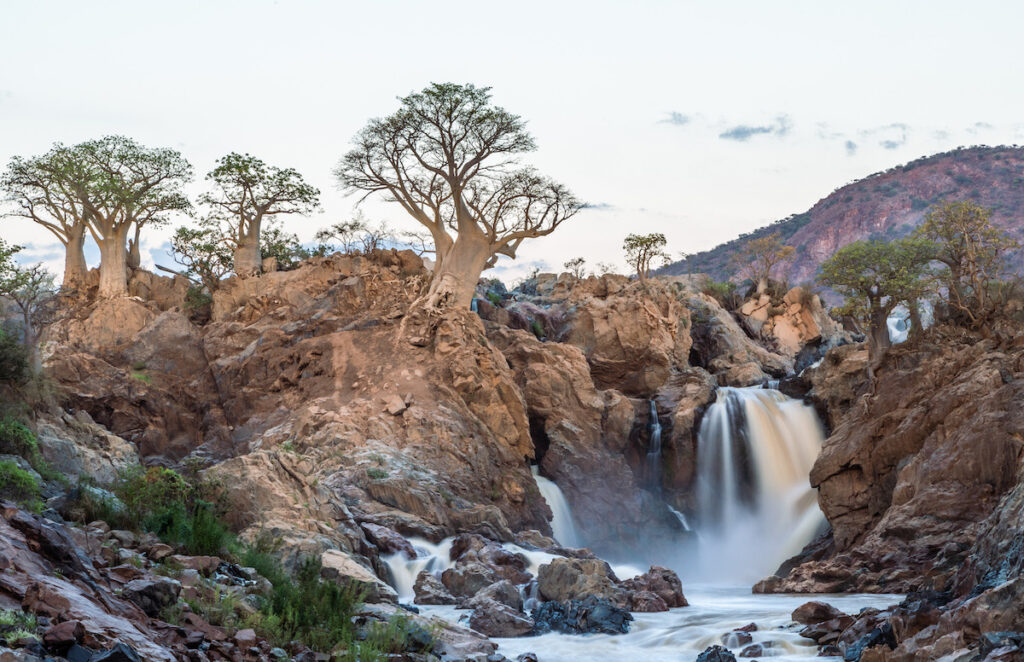 travel route namibia