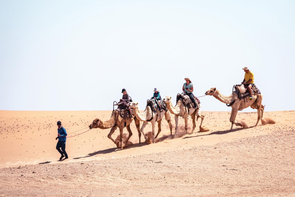 travel route namibia